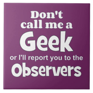 Carreau En Céramique Observateurs geeks wf
