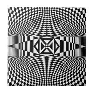 Carreau En Céramique OP art #12 at Emporio Moffa