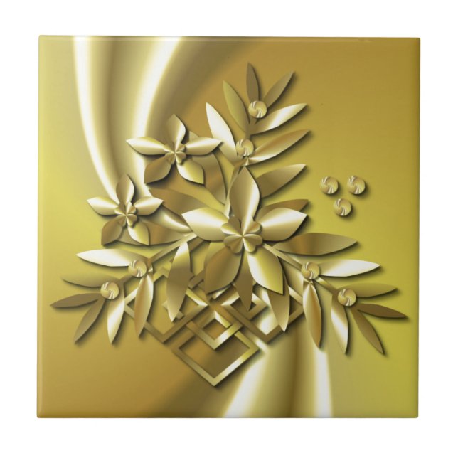 Carreau En Céramique Or pur (Devant)