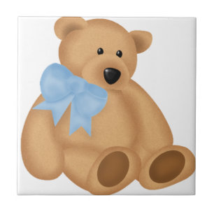 Carreau En Céramique Ours de nounours mignon, pour le bébé