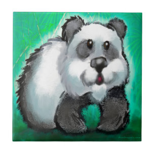 Carreau En Céramique Ours Panda
