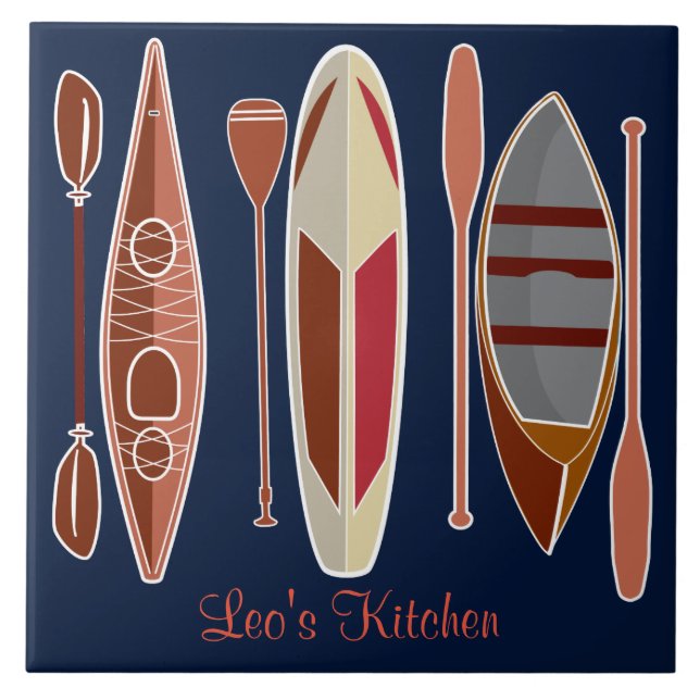 Carreau En Céramique Paddle Passion (Devant)