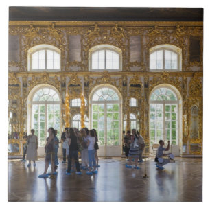 Carreau En Céramique Palais de Catherine, détail de la Grande Salle