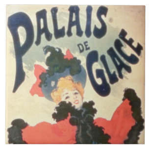 Carreau En Céramique Palais de Glace, champions Elysees, Paris, 1894