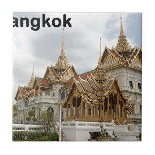 Carreau En Céramique Palais grand de la Thaïlande Bangkok (nouveau)