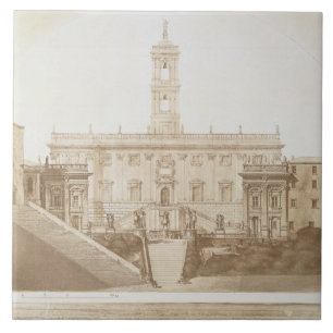 Carreau En Céramique Palazzo Senatorio, le capitol, Rome, de 'Fragme