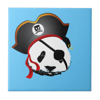 Carreau En Céramique Panda pirate
