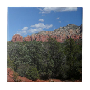 Carreau En Céramique Panorama de Red Rocks à Sedona Arizona