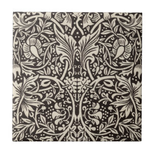Carreau En Céramique Papier peint floral Narcisse de William Morris