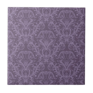 Carreau En Céramique Papier peint violet luxueux