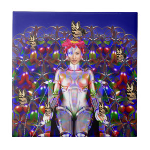 Carreau En Céramique Papillon robot
