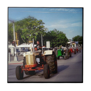 Carreau En Céramique Parade de tracteur à Washington, Iowa