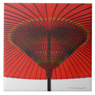 Carreau En Céramique Parapluie rouge 2