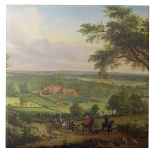 Carreau En Céramique Parc de Bifrons, Patrixbourne, Kent, autrefois