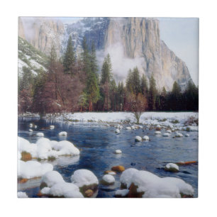 Carreau En Céramique Parc national de Yosemite en hiver