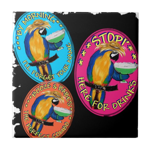 CARREAU EN CÉRAMIQUE PARROIS DE DRUNKIN (Devant)