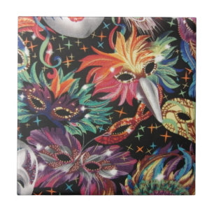 Carreau En Céramique Parti Mardi Gras