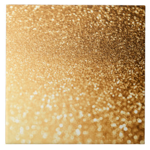 Carreau En Céramique Parties scintillantes à la mode de luxe d'or de