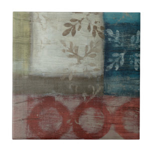 Carreau En Céramique Patrimoine Abstrait II