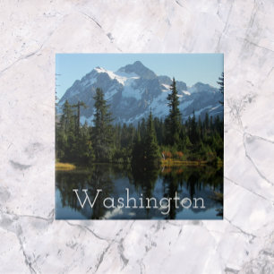 Carreau En Céramique Paysage du Mont Shuksan dans l'État de Washington