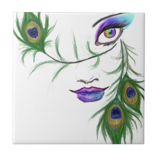Carreau En Céramique Peacock