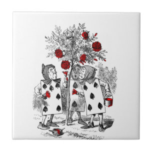 Carreau En Céramique Peignant les roses rouges