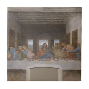 Carreau En Céramique Peinture de Leonardo da Vinci de dernier dîner