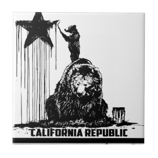 Carreau En Céramique Peinture d'ours