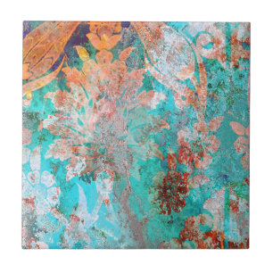 Carreau En Céramique Peinture florale