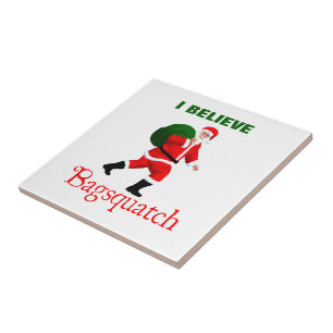 Carreau En Céramique Père Noël - Bagsquatch