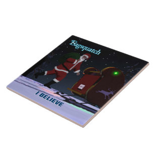 Carreau En Céramique Père Noël - Bagsquatch