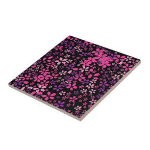 Carreau En Céramique Pétales de sérénité : Fleur de cerisier