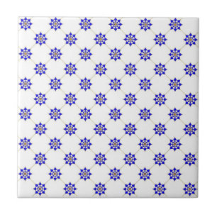Carreau En Céramique Petite tuile marocaine d'étoile