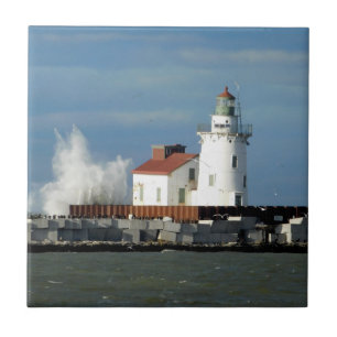 Carreau En Céramique Phare avec le carreau de céramique de vague