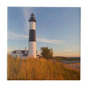 Carreau En Céramique Phare de Big Sable Point sur le lac Michigan 3