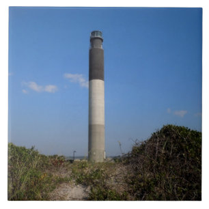 Carreau En Céramique Phare d'île de chêne