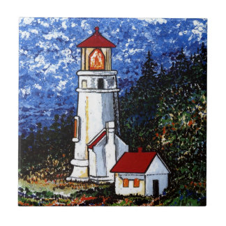 Carreau En Céramique Phare principal de Heceta
