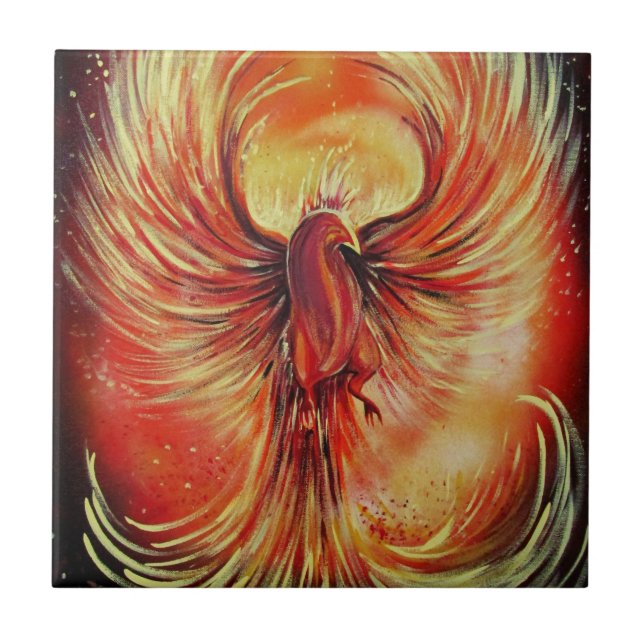 Carreau En Céramique Phoenix (Devant)