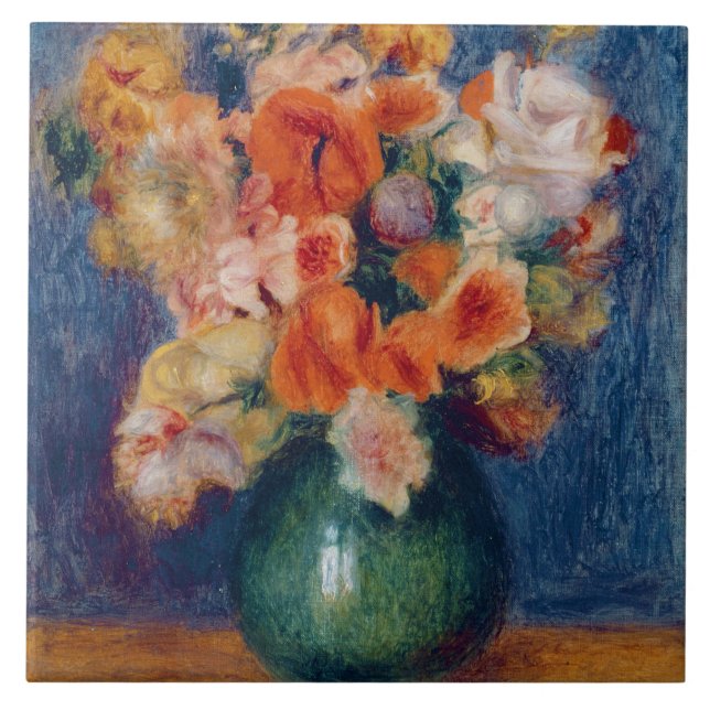 Carreau En Céramique Pierre A Renoir | Bouquet (Devant)