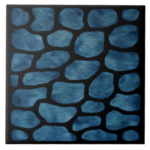 Carreau En Céramique Pierre Bleue Vitrail Motif Carrelage céramique