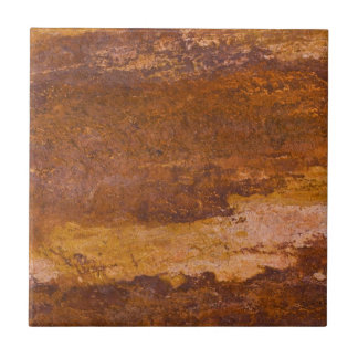 Carreau En Céramique Pierre grenue de roche sédimentaire de grès rouge