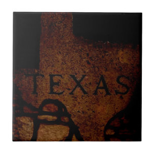 CARREAU EN CÉRAMIQUE PIERRE NOIRE DU TEXAS