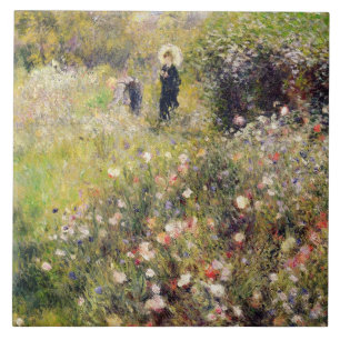 Carreau En Céramique Pierre un paysage d'été de Renoir  