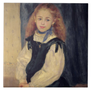 Carreau En Céramique Pierre un portrait de Renoir de Mademoiselle