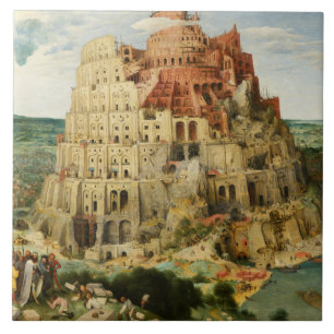 Carreau En Céramique Pieter Bruegel l'aîné - la tour de Babel