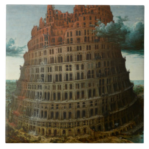 Carreau En Céramique Pieter Bruegel l'Ancien - La Tour de Babel