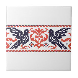 Carreau En Céramique Pigeons de couples