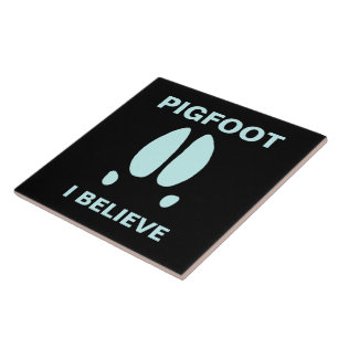 Carreau En Céramique Pigfoot - Je crois