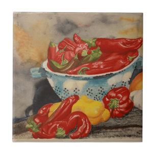 Carreau En Céramique Piments