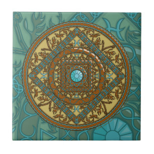 Carreau En Céramique Pisces Mandala